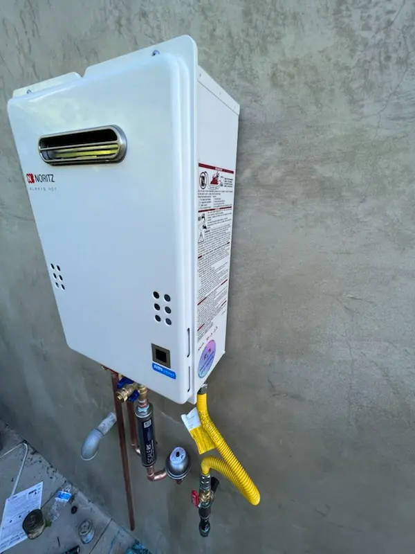 Tankless water heater installation for Lumberville homes